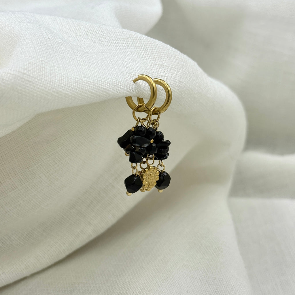 Noir Bloom Earrings