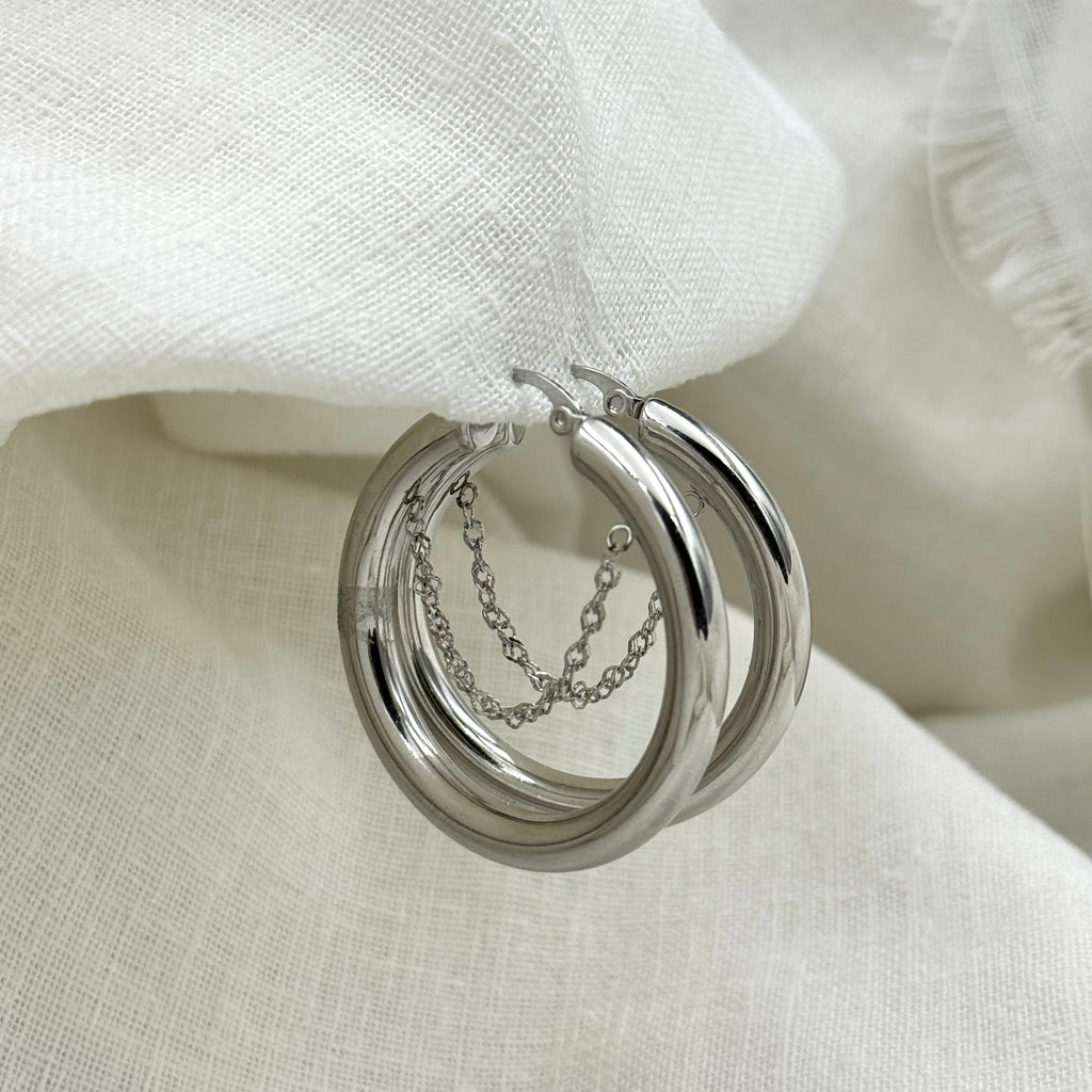 Hoops met chain