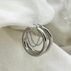 Hoops met chain