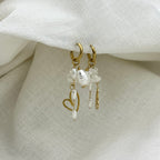 Heart of Pearl earrings