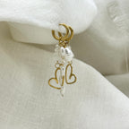 Heart of Pearl earrings