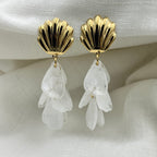 Oorbellen White Shell