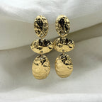 Oorbellen gold Cleopatra