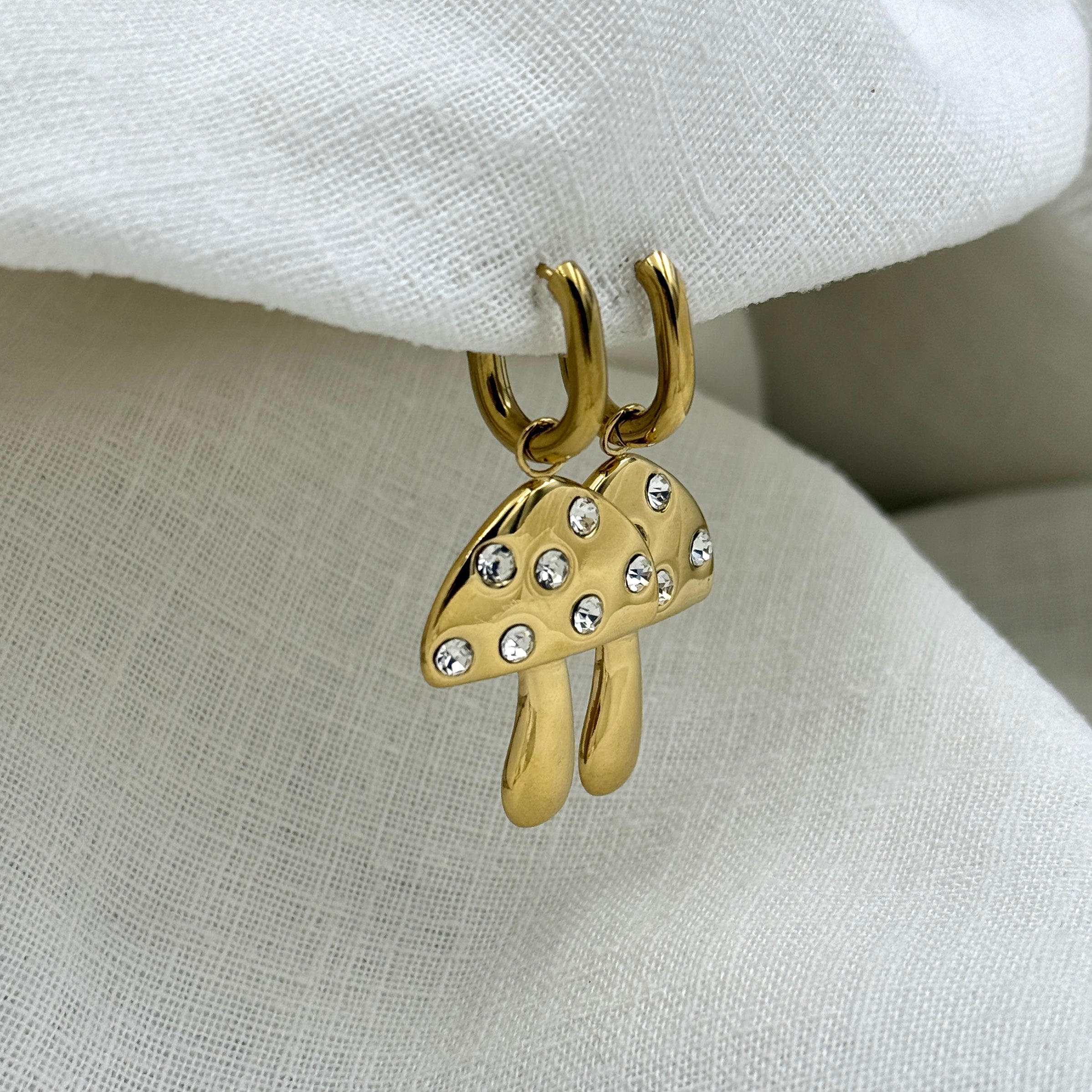 Mushroom Magic oorbellen