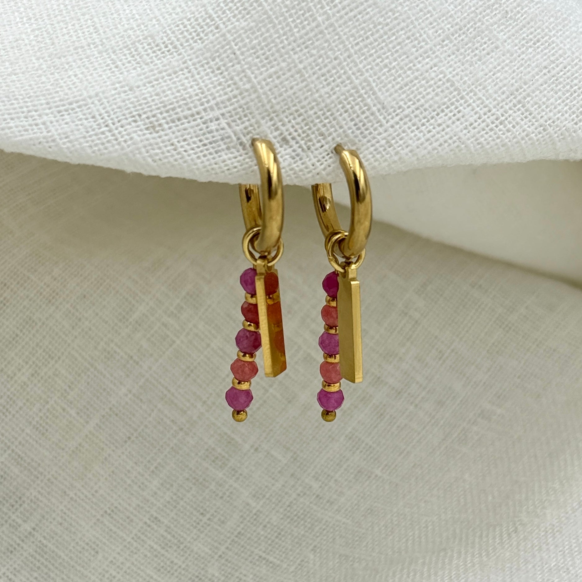 Luna Suikerspin oorbellen