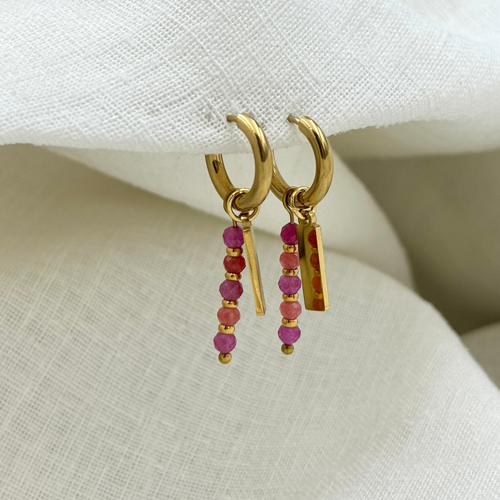 Luna Suikerspin oorbellen