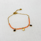 Armband happy orange stars