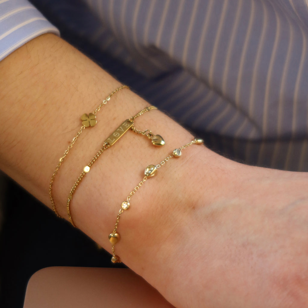 Armband Klaver