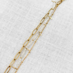 Armband White stones