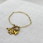 Golden Charm Armband