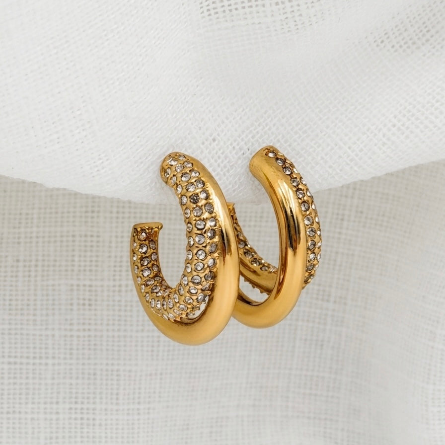 Oorbellen glitter en glam