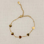 Armband Double hearts