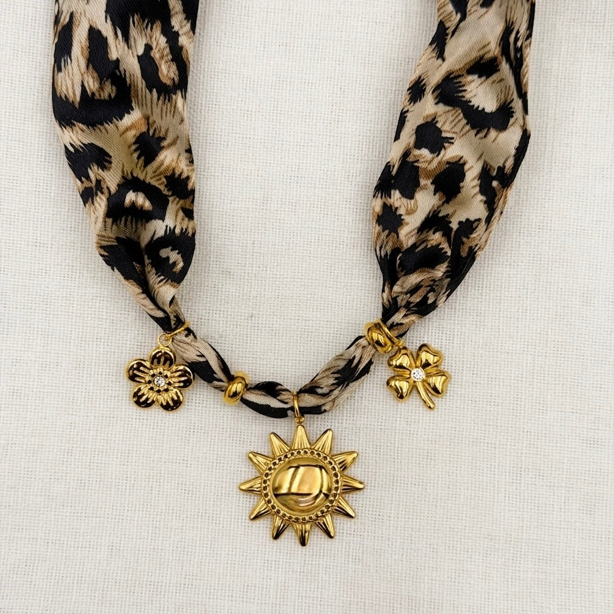 Ketting en armband Panter