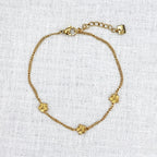 Armband kleine bloemetjes