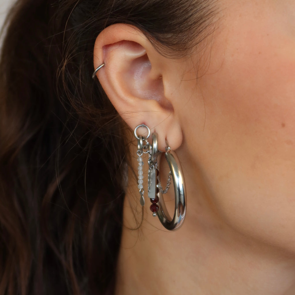 Hoops met chain