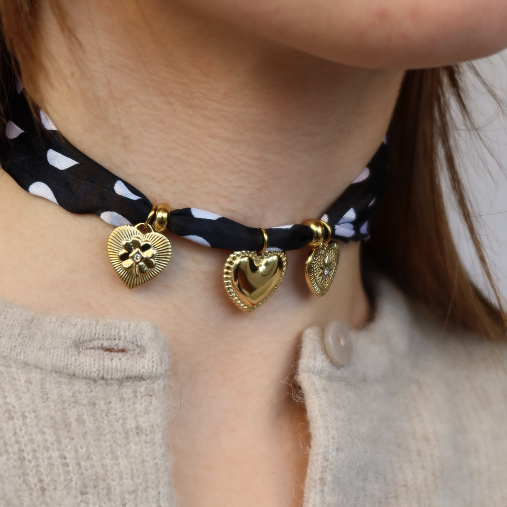 3 LITTLE POLKADOTS Ketting en armband