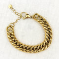 Armband grove schakel