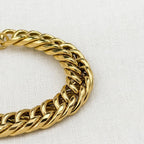 Armband grove schakel