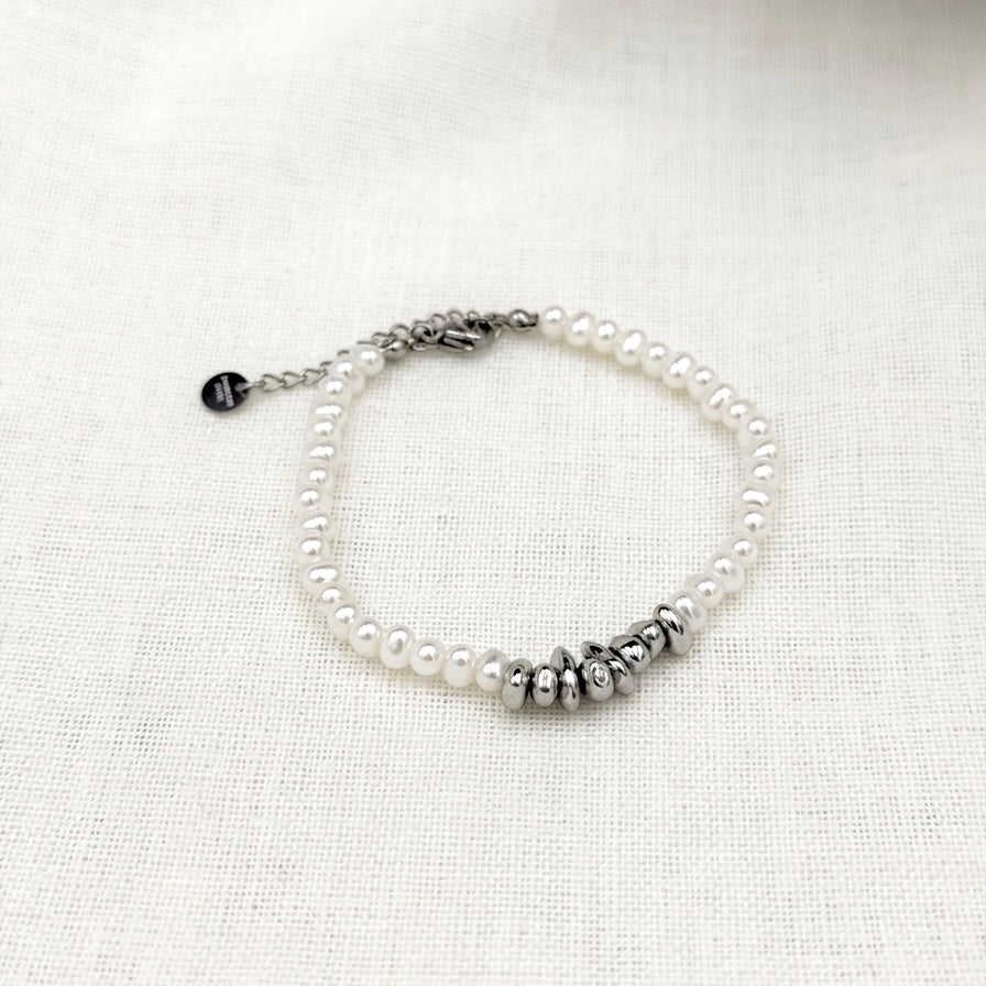 Armband silver stones