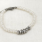 Armband silver stones