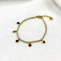 Armband love for glitter