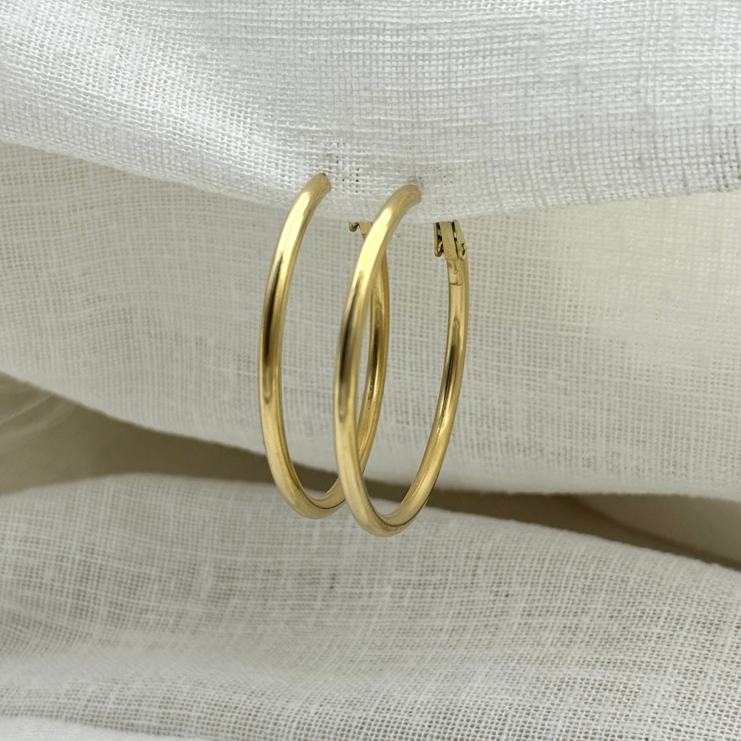 oorbellen basic hoops 4cm