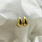 Oorbellen basic drop medium