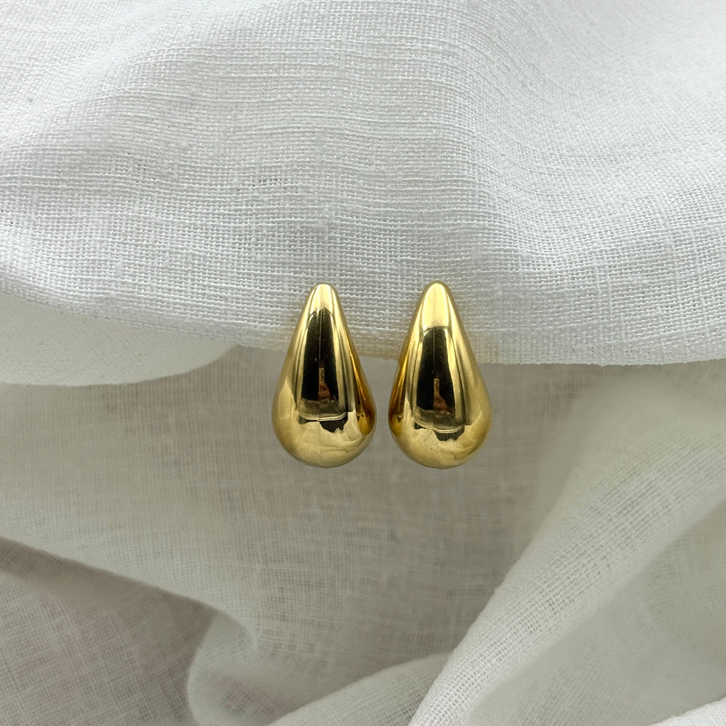 Oorbellen basic drop medium