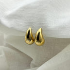 Oorbellen basic drop medium