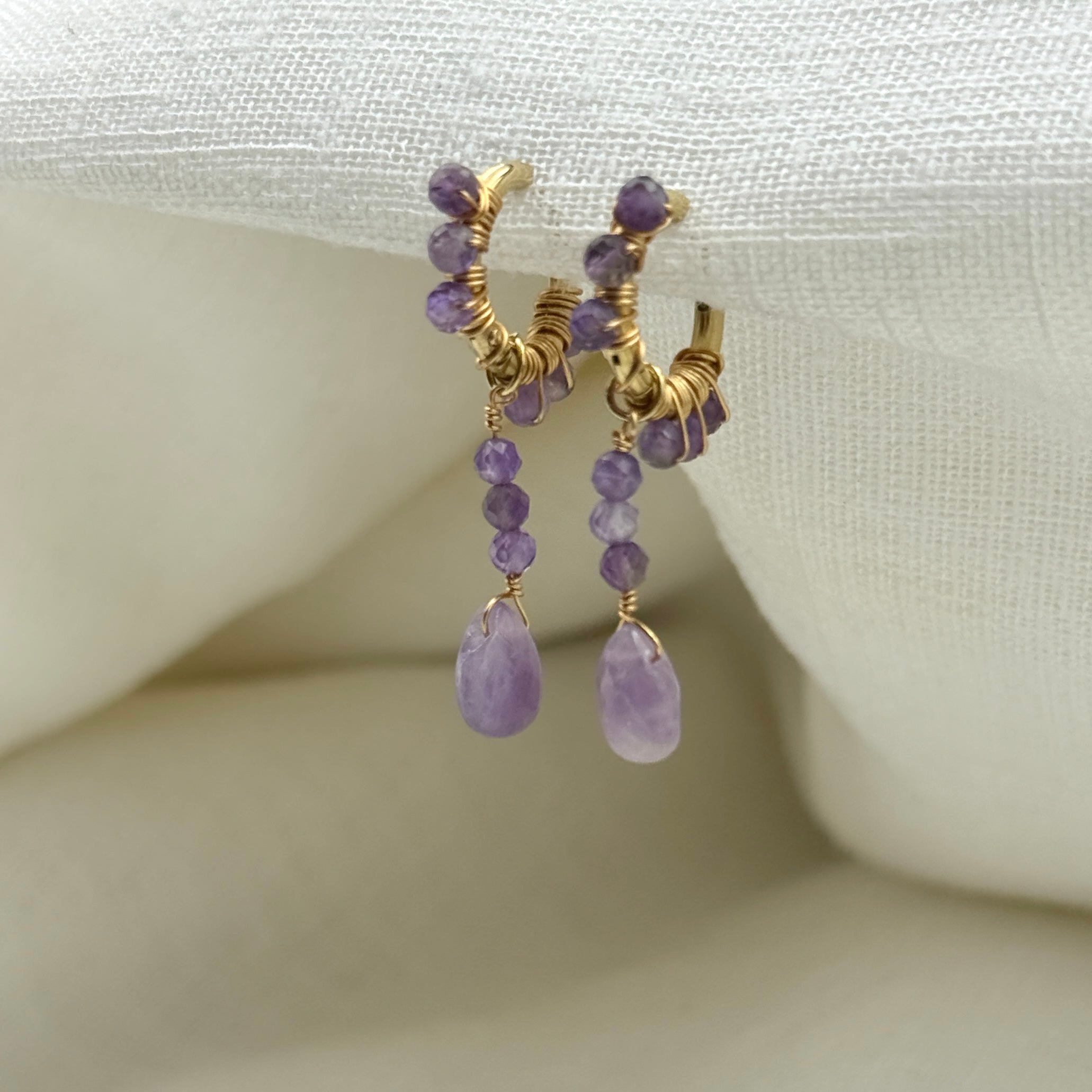 Oorbellen Pearple rain