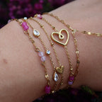 Armbandje Love for stones