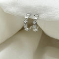 Oorbellen diamond ring