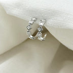 Oorbellen diamond ring