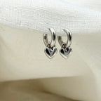 oorbellen tiny heart