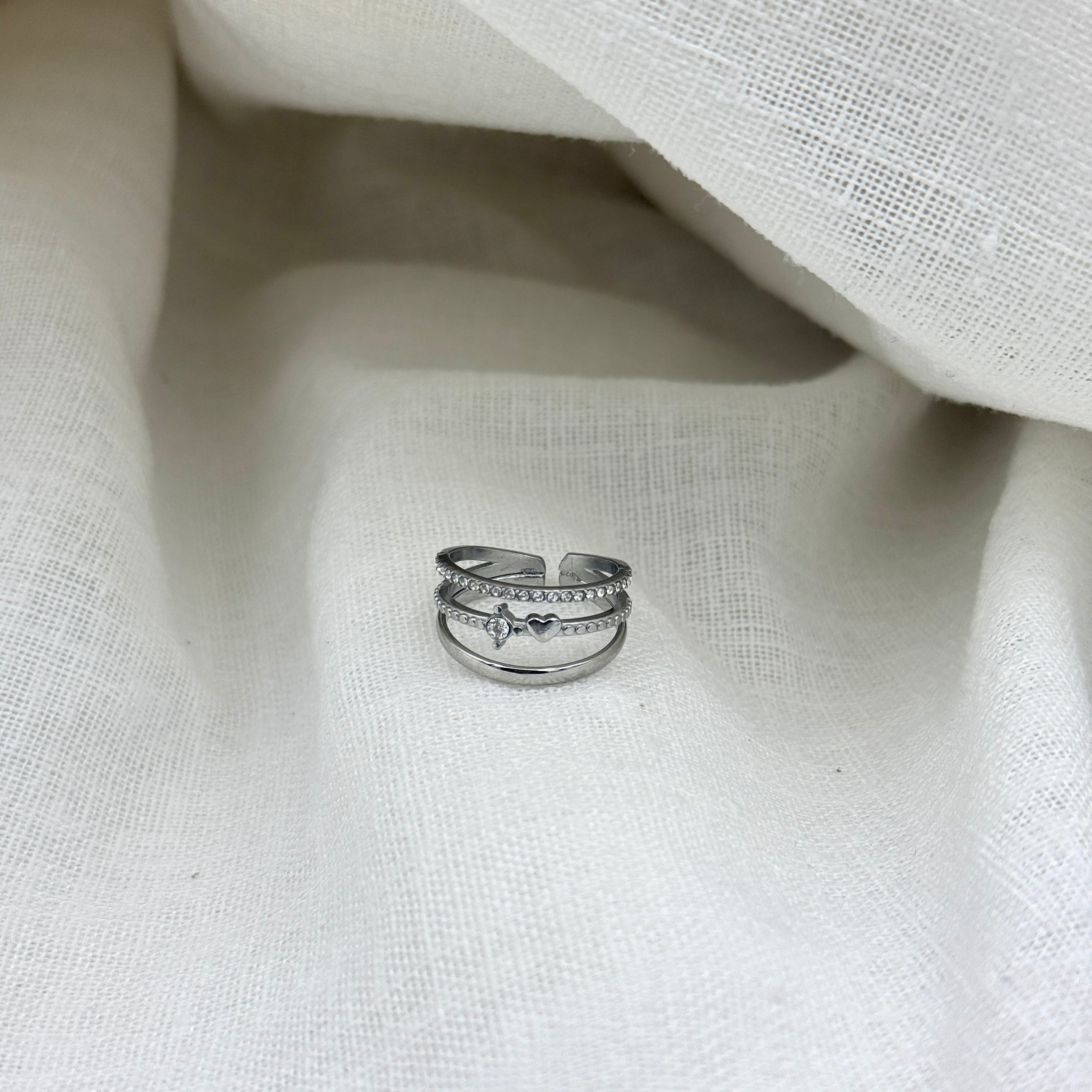 Ring Layered Heart