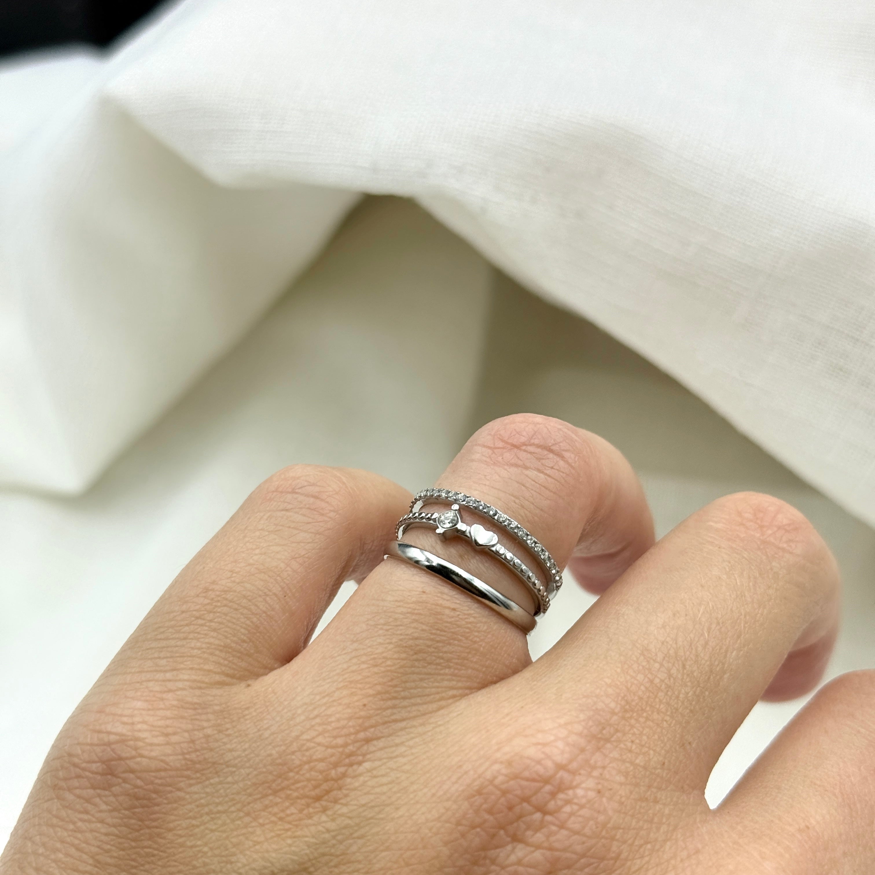 Ring Layered Heart
