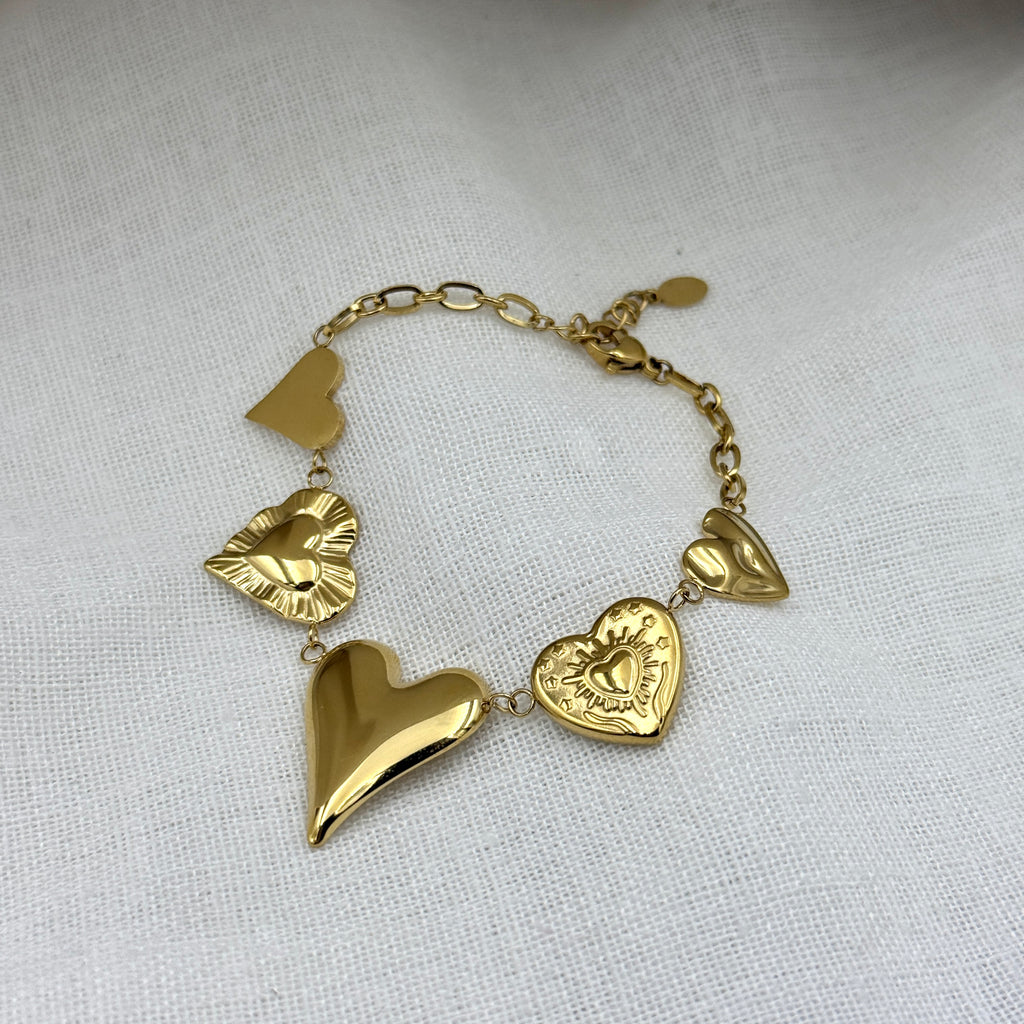 Armband Love Charms