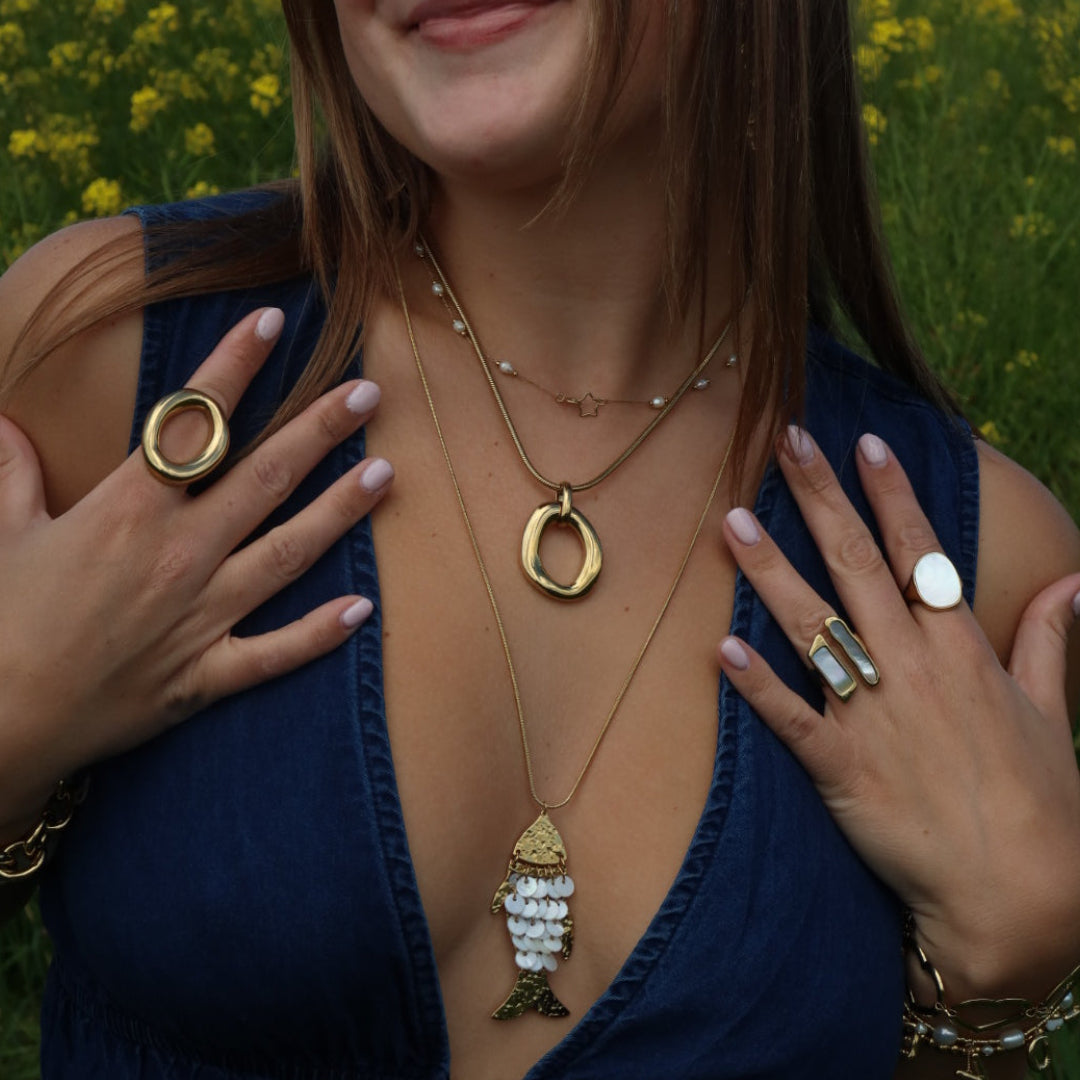 Ketting luxe oval