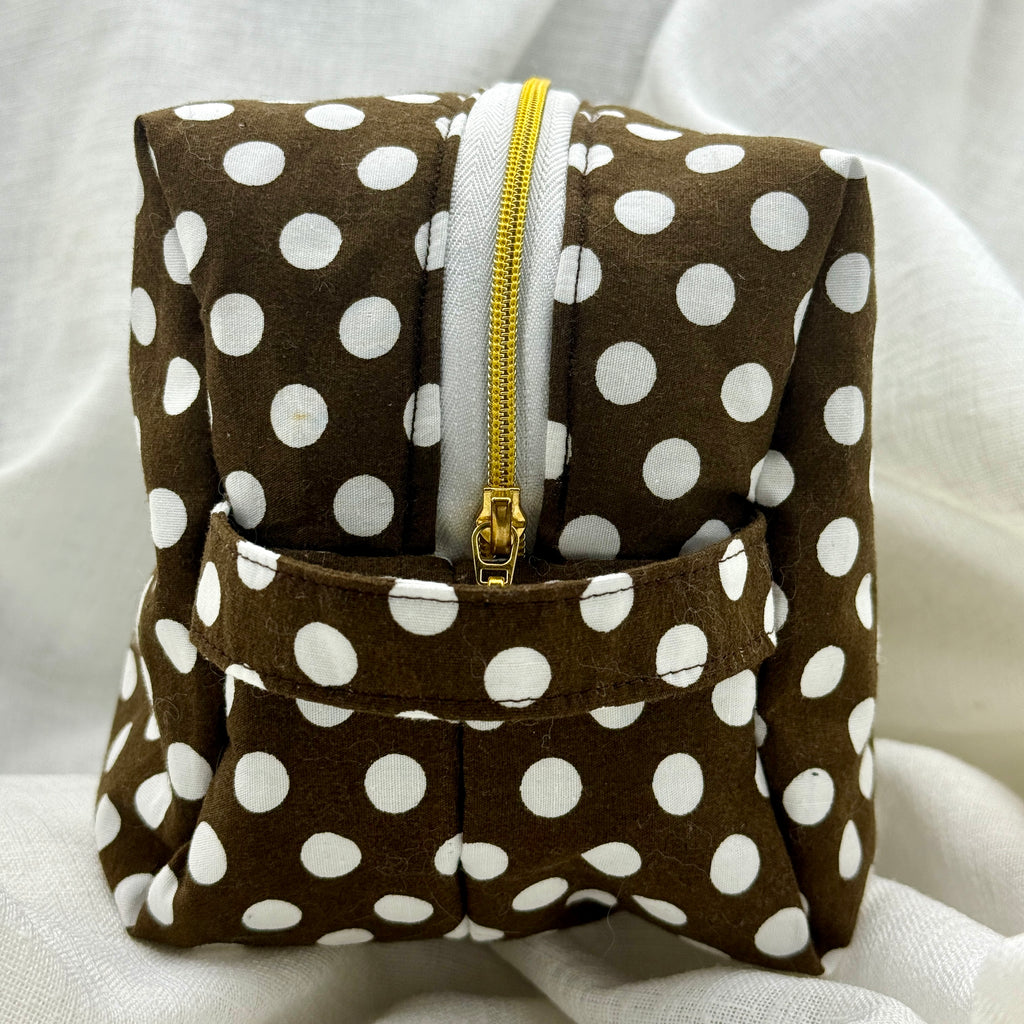 Polka Dot Cube Bag