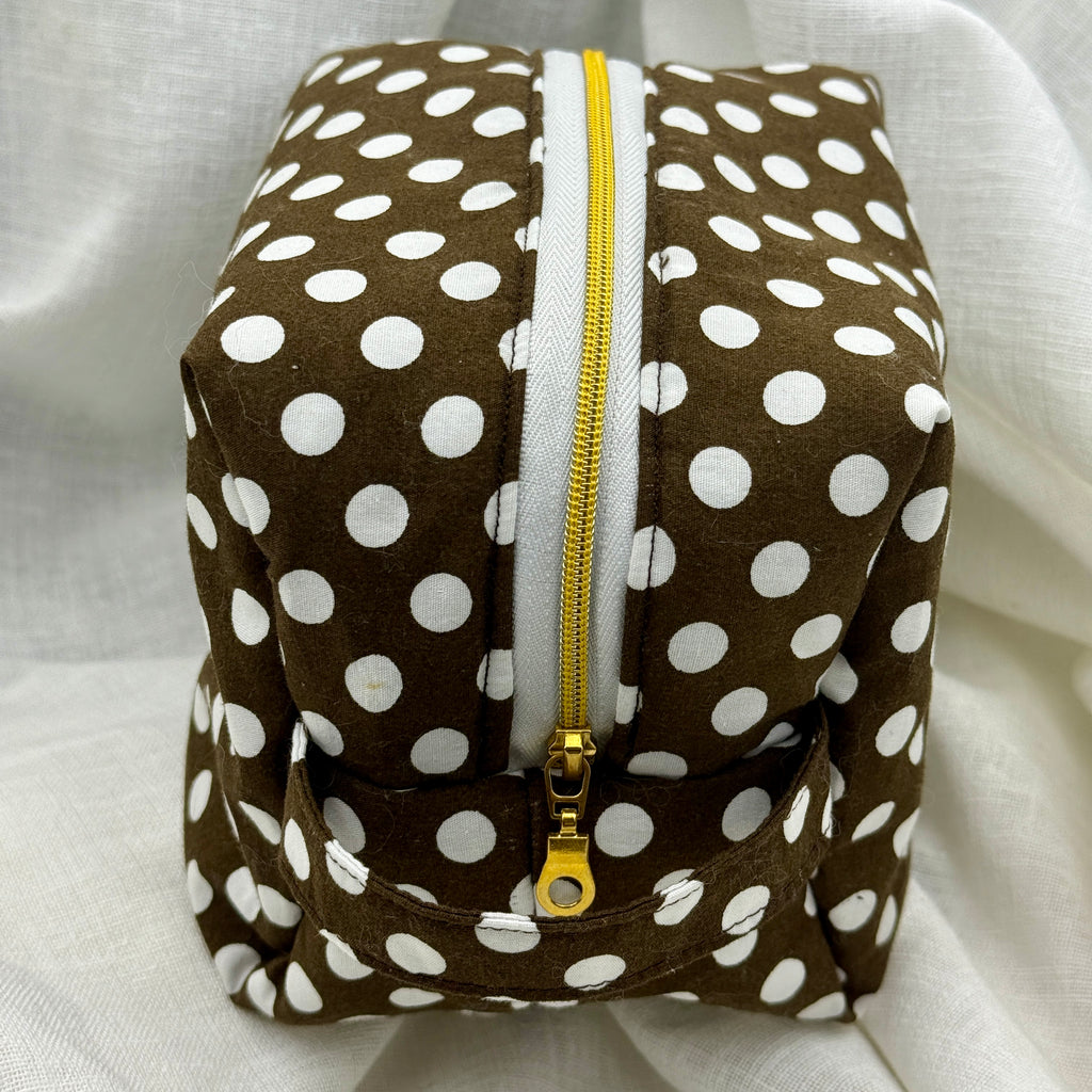 Polka Dot Cube Bag