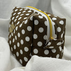 Polka Dot makeup bag