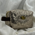 Glitter makeup bag