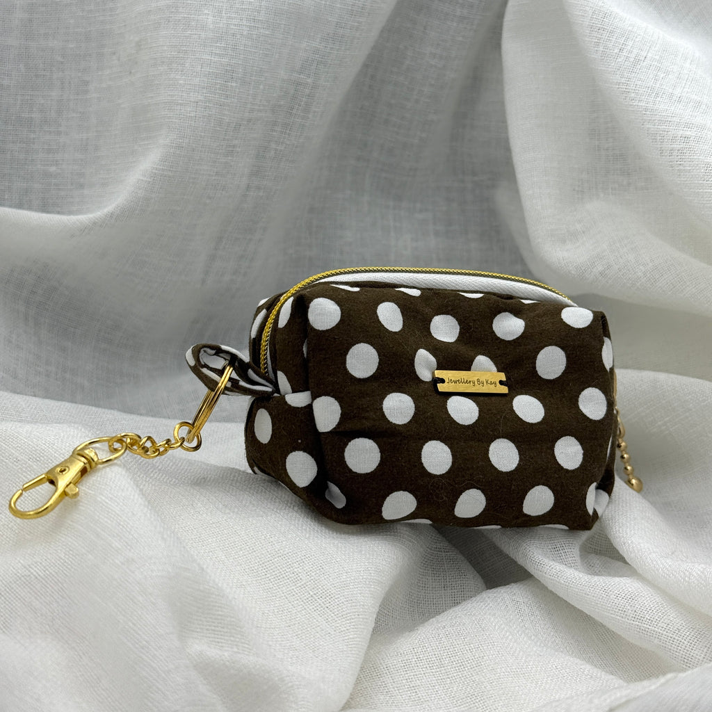 Polke Dot mini bag met chain