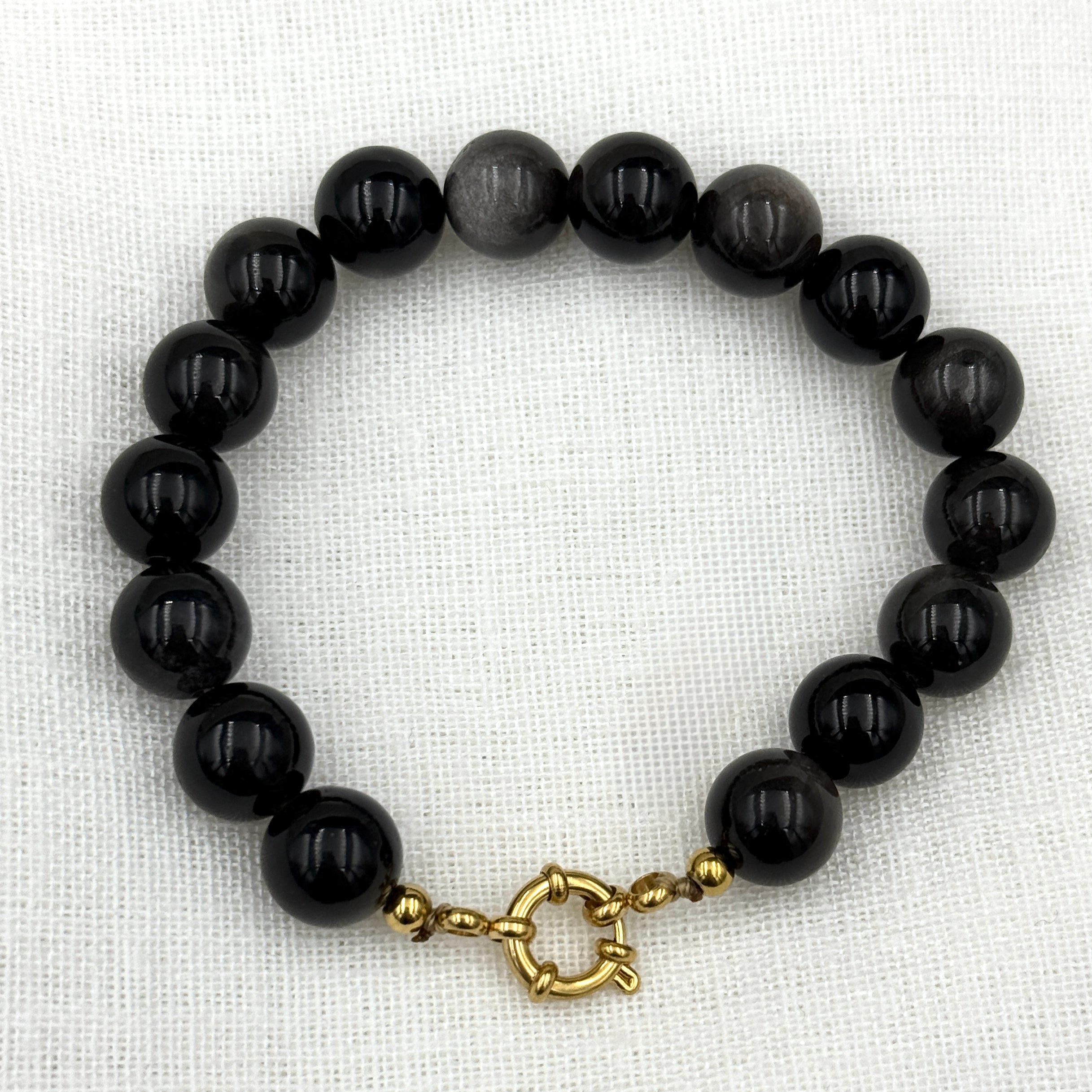 Short Black beads