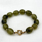Short Green Beads
