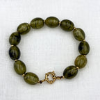 Short Green Beads