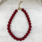KRALEN KETTING Happy red