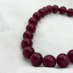 Kralen ketting Happy fuchsia