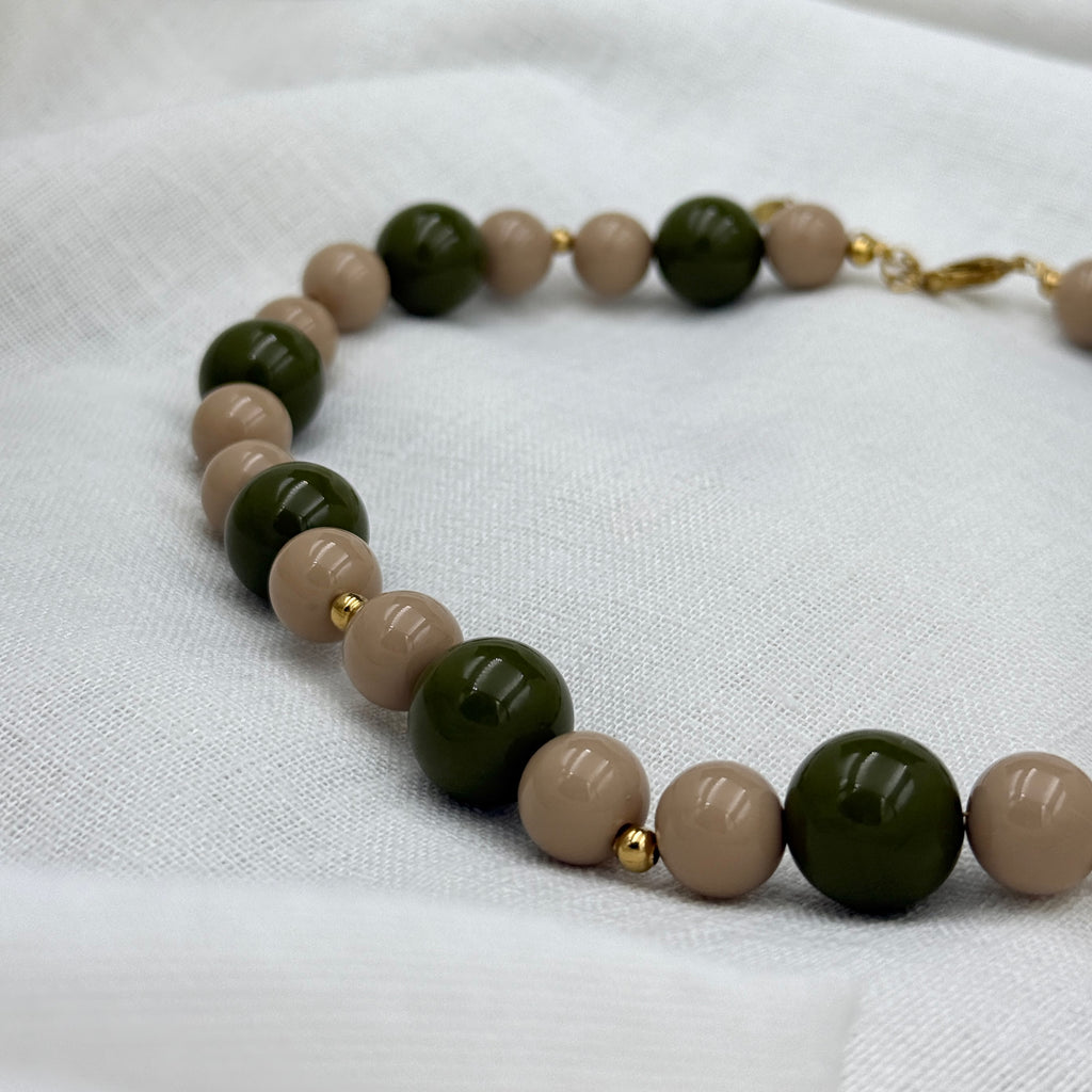 Kralen ketting Fun Fetti green