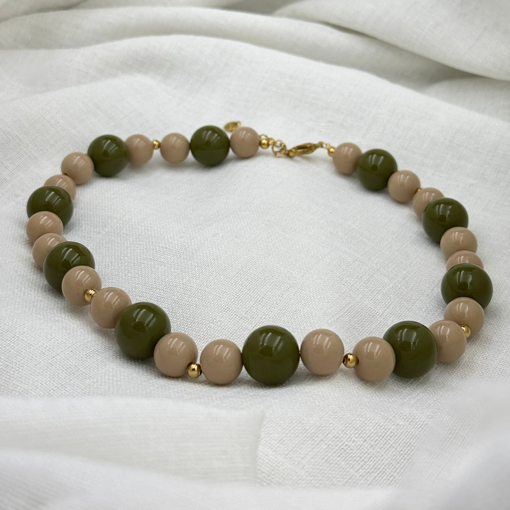 Kralen ketting Fun Fetti green